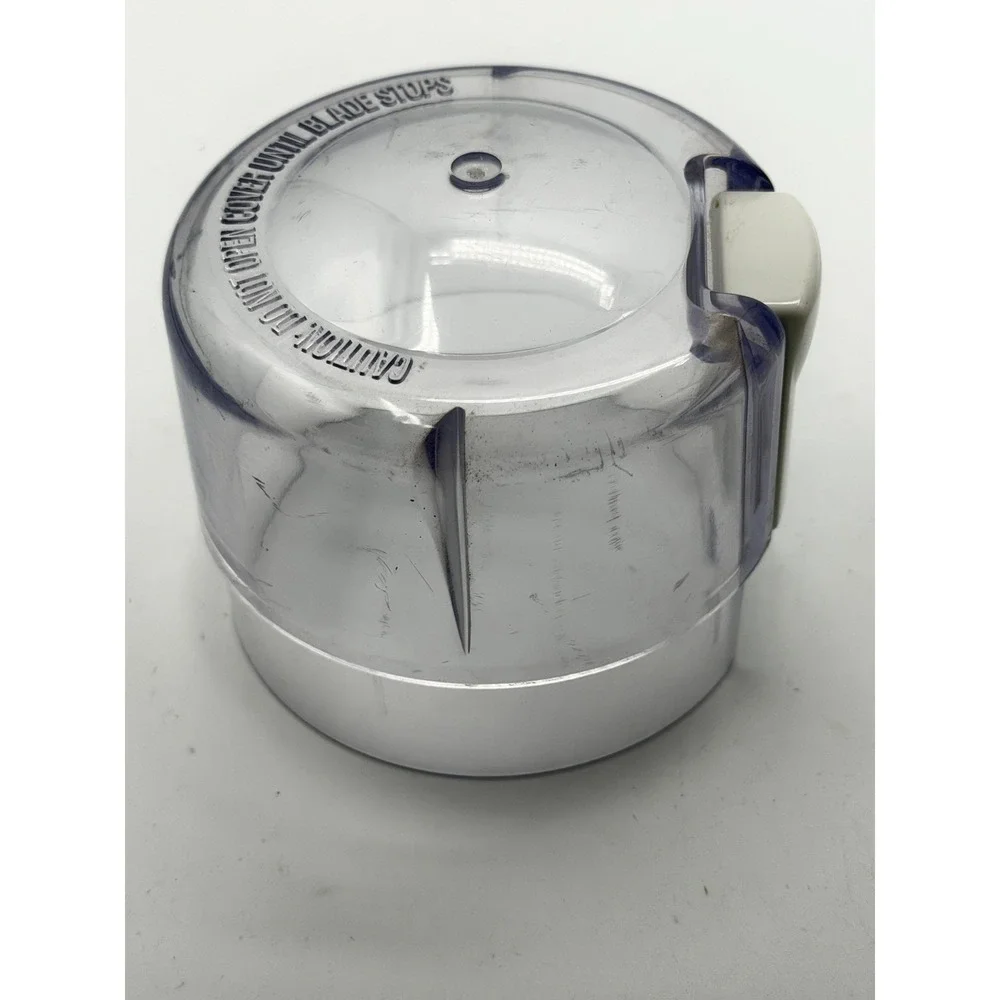 Mr. Coffee Model IDS 55 Electric Coffee or Spice Grinder White Works